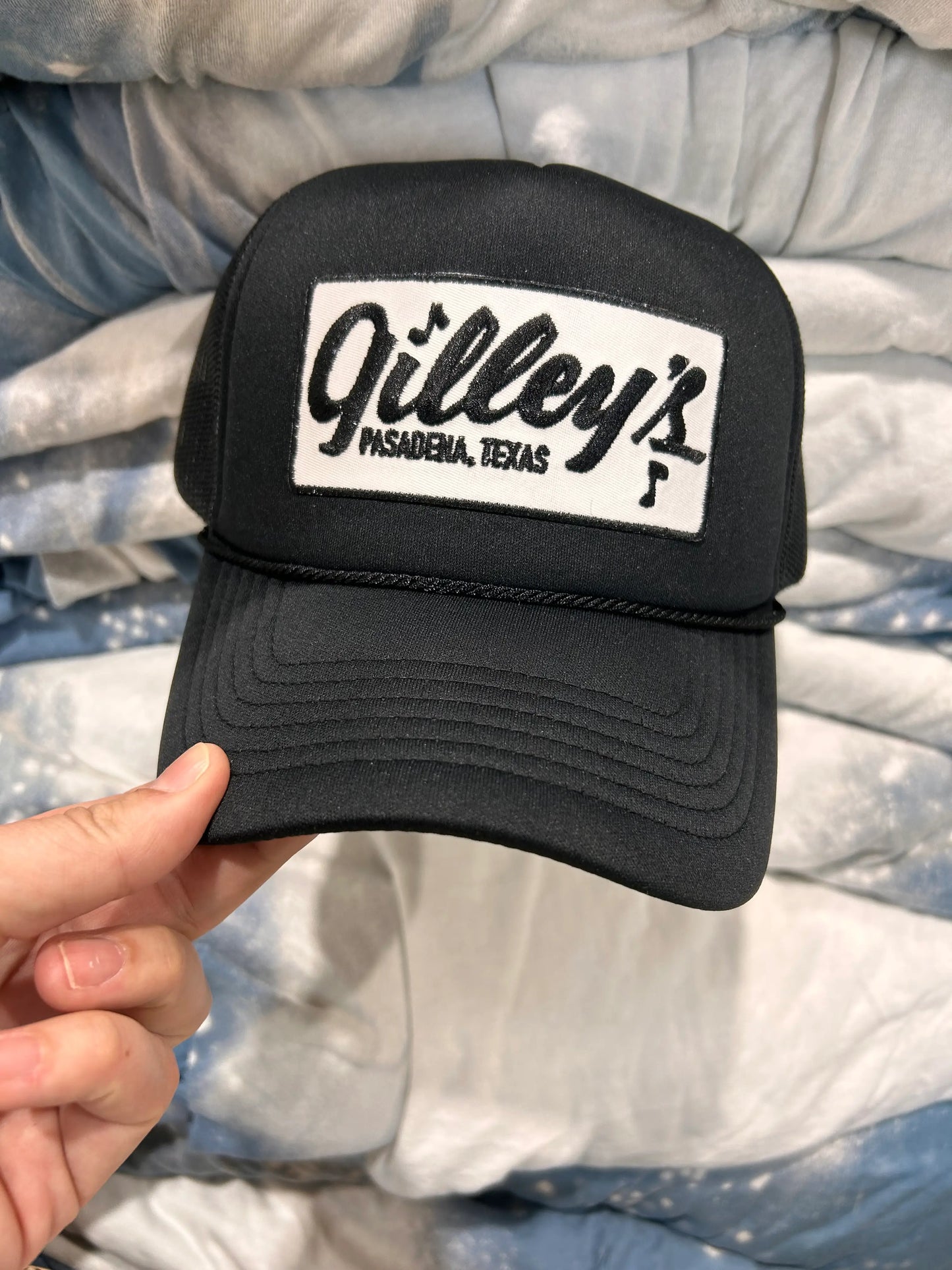 Gilley's Patch on Black Foam Trucker | Officially Licensed