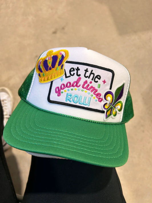 Good Times Roll Mardi Gras Trucker