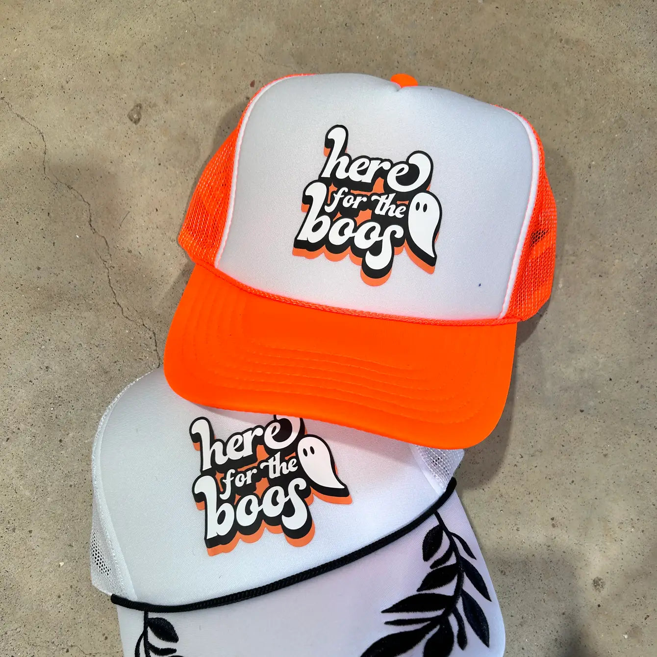 Here for the Boos Trucker Hat