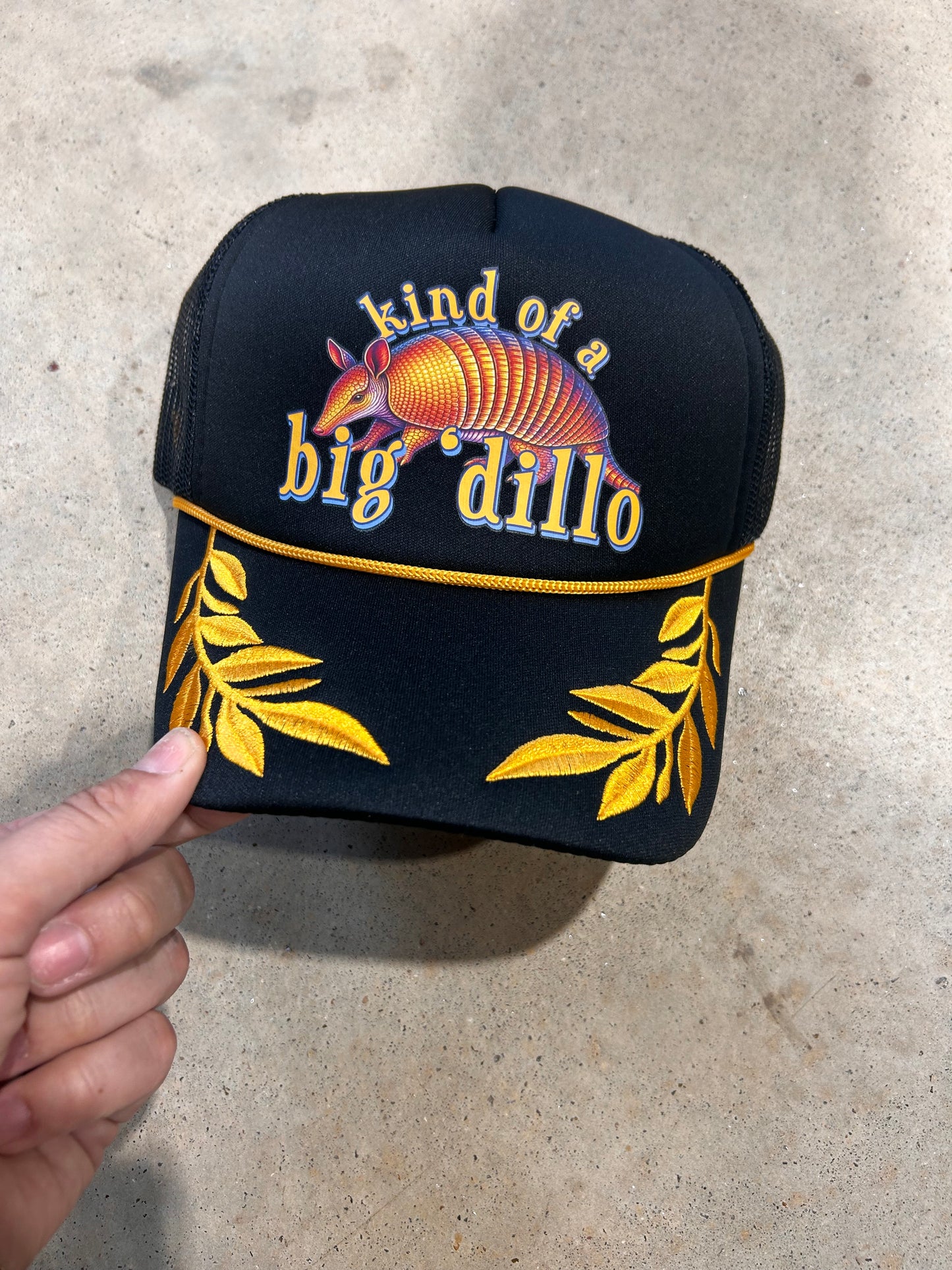 Kind of A Big 'Dillo Trucker