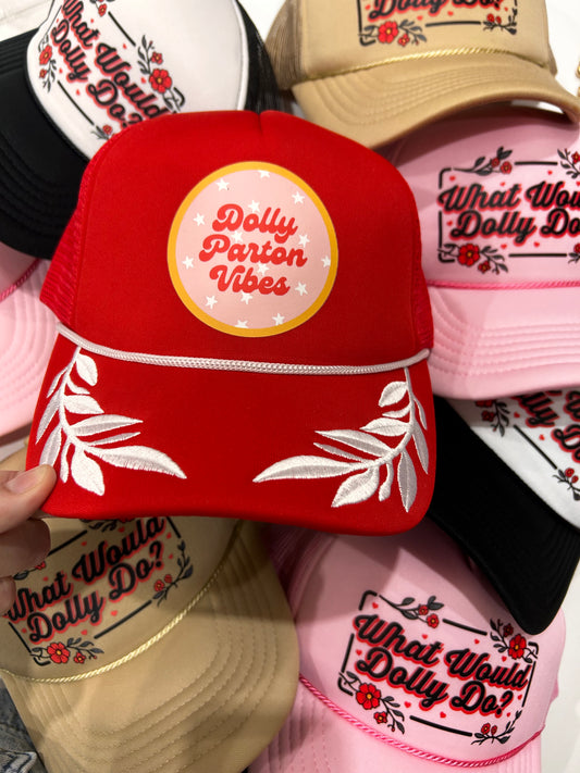 Dolly Parton Vibes Trucker Hat