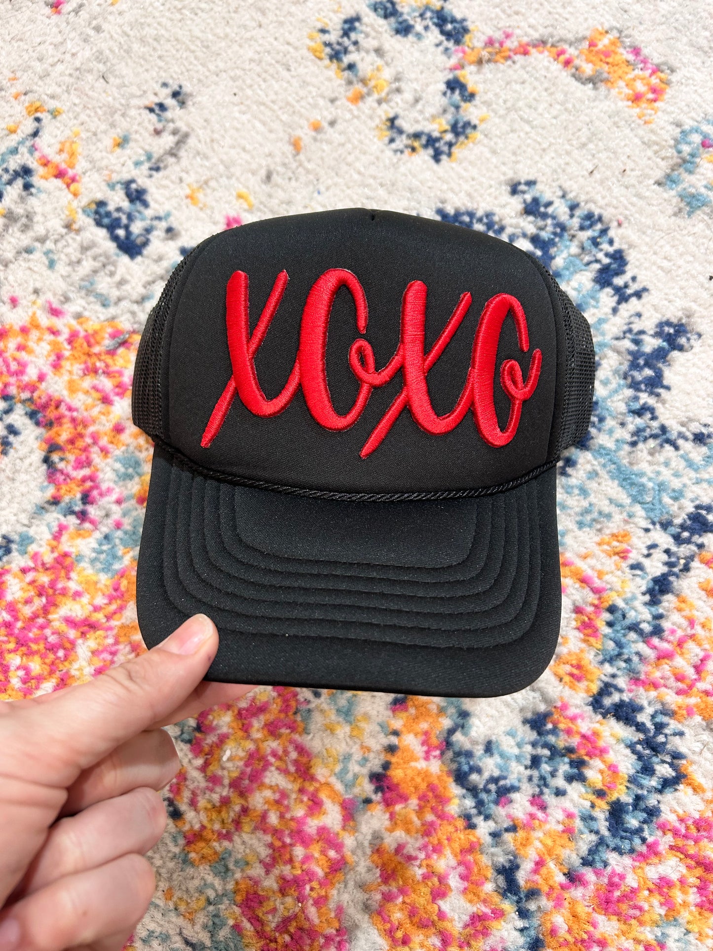 XOXO Puff Trucker Hat