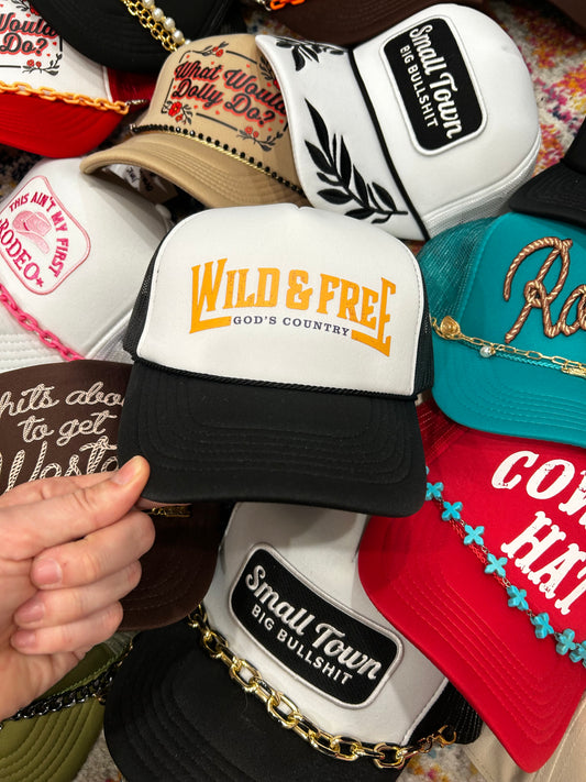 Wild & Free Trucker Hat