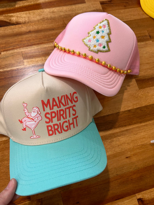 Making Spirits Bright Trucker Hat