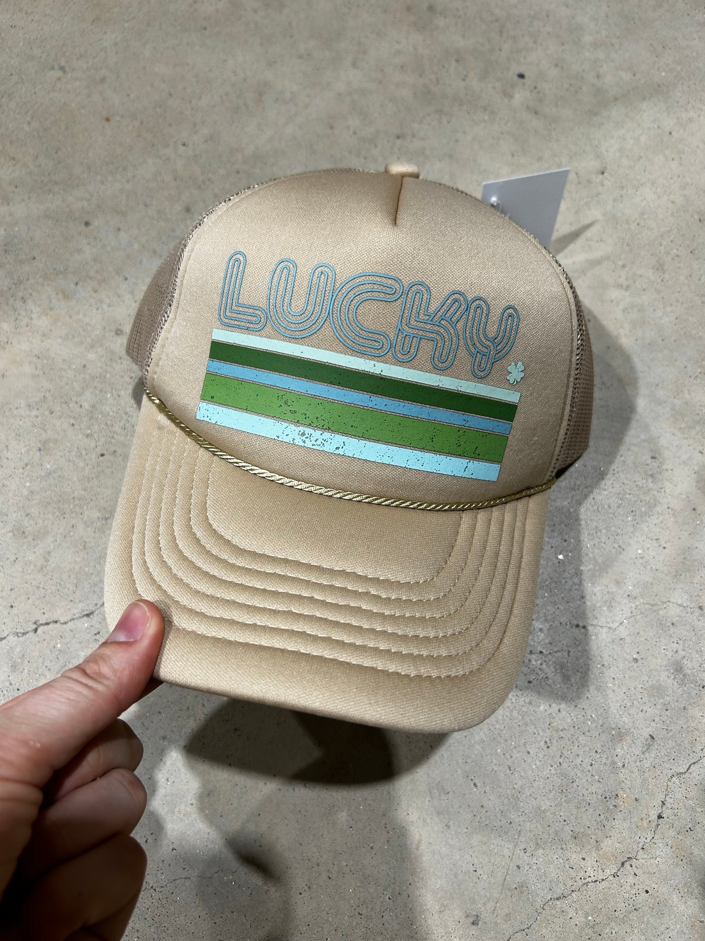 Lucky Striped Cap