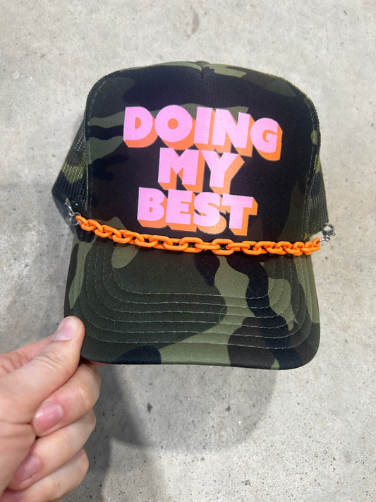 Doing My Best Trucker Hat