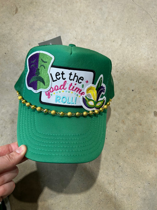 Stardust & Gold Beaded Trucker Chain