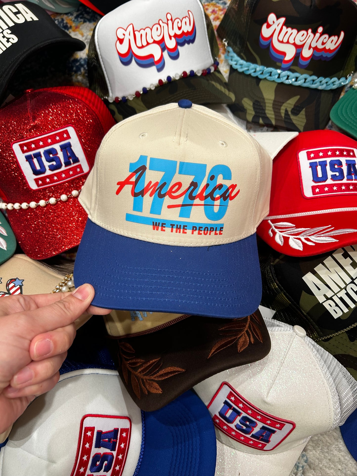 America 1776 Trucker Hat