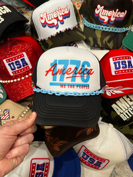 America 1776 Trucker Hat