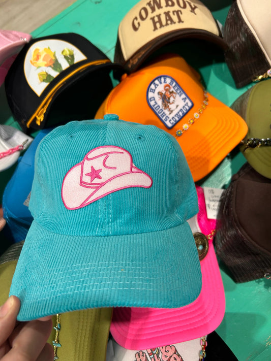 Pink Cowboy Hat Patch