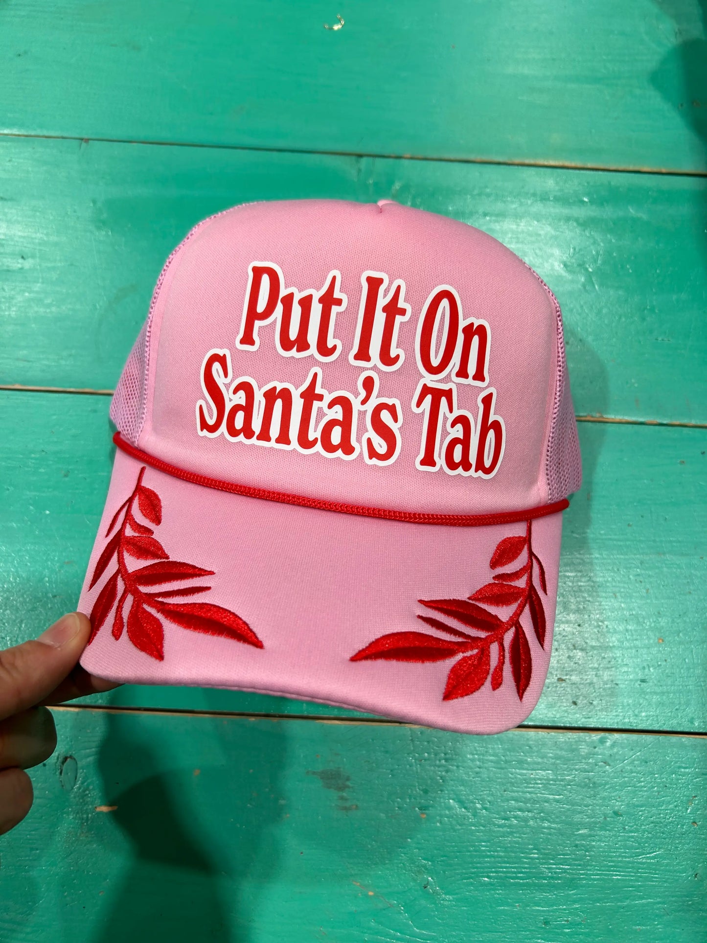 Put It On Santa's Tab Trucker