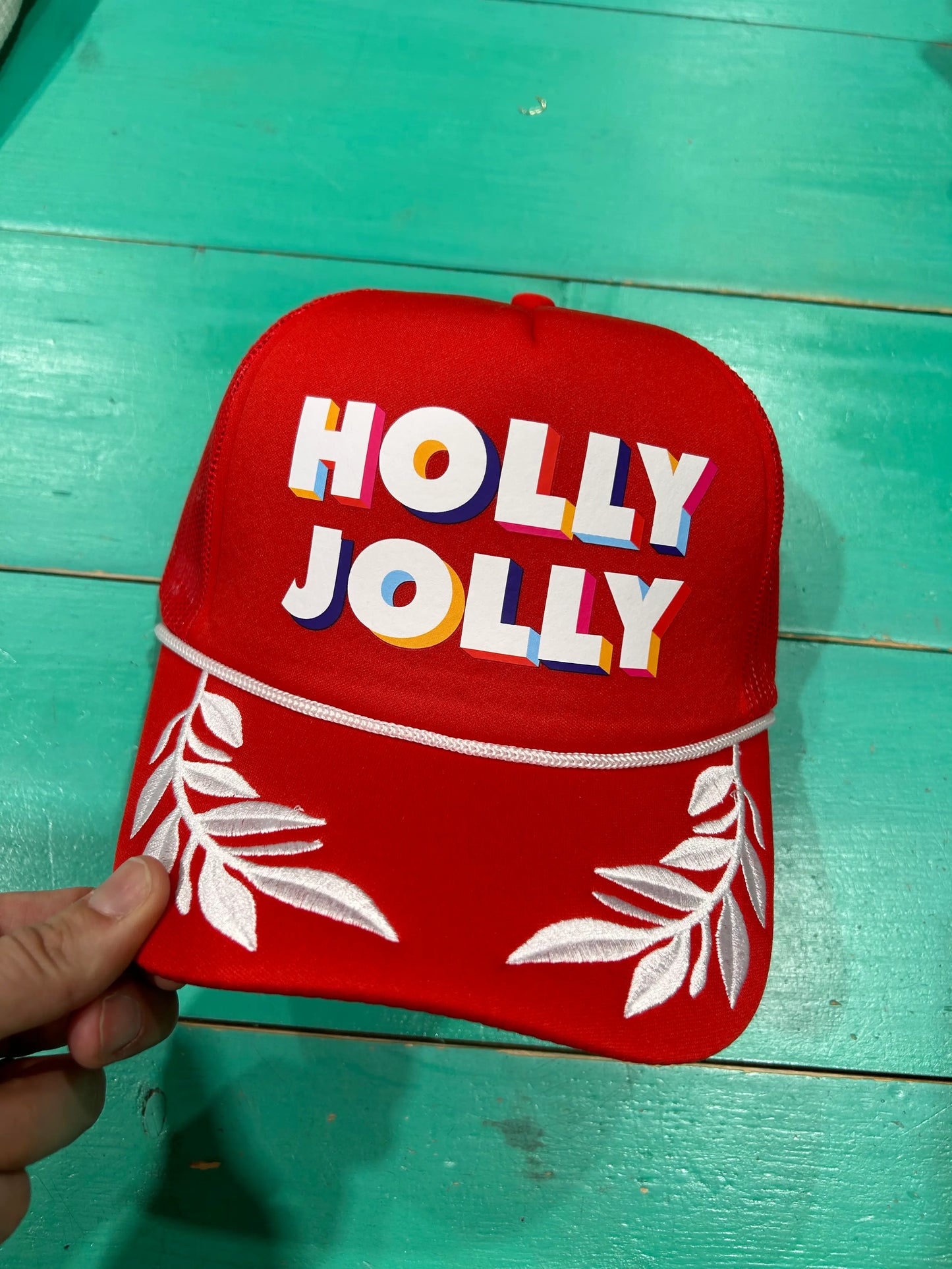Retro Holly Jolly Trucker