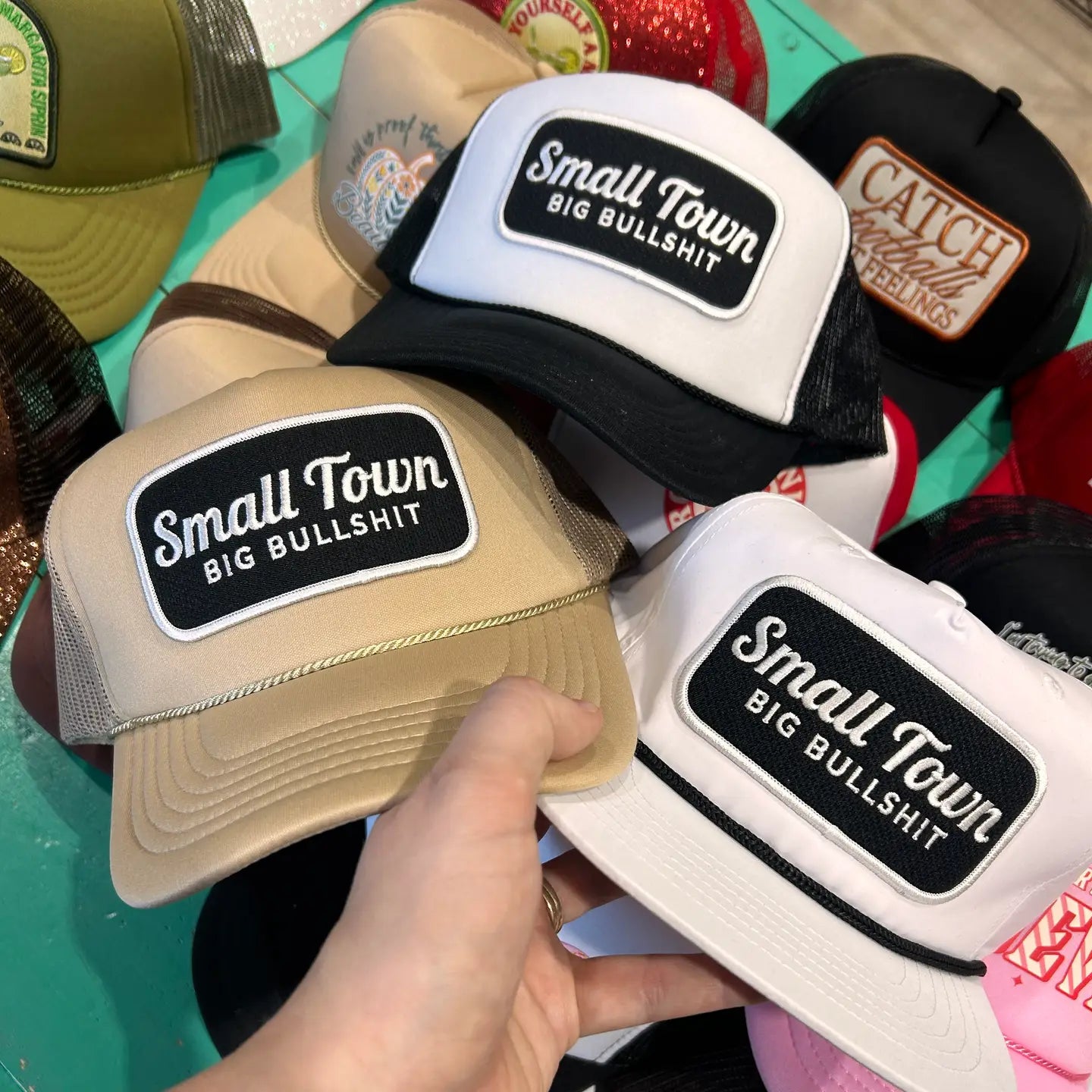 Small Town Big Bullshit Trucker