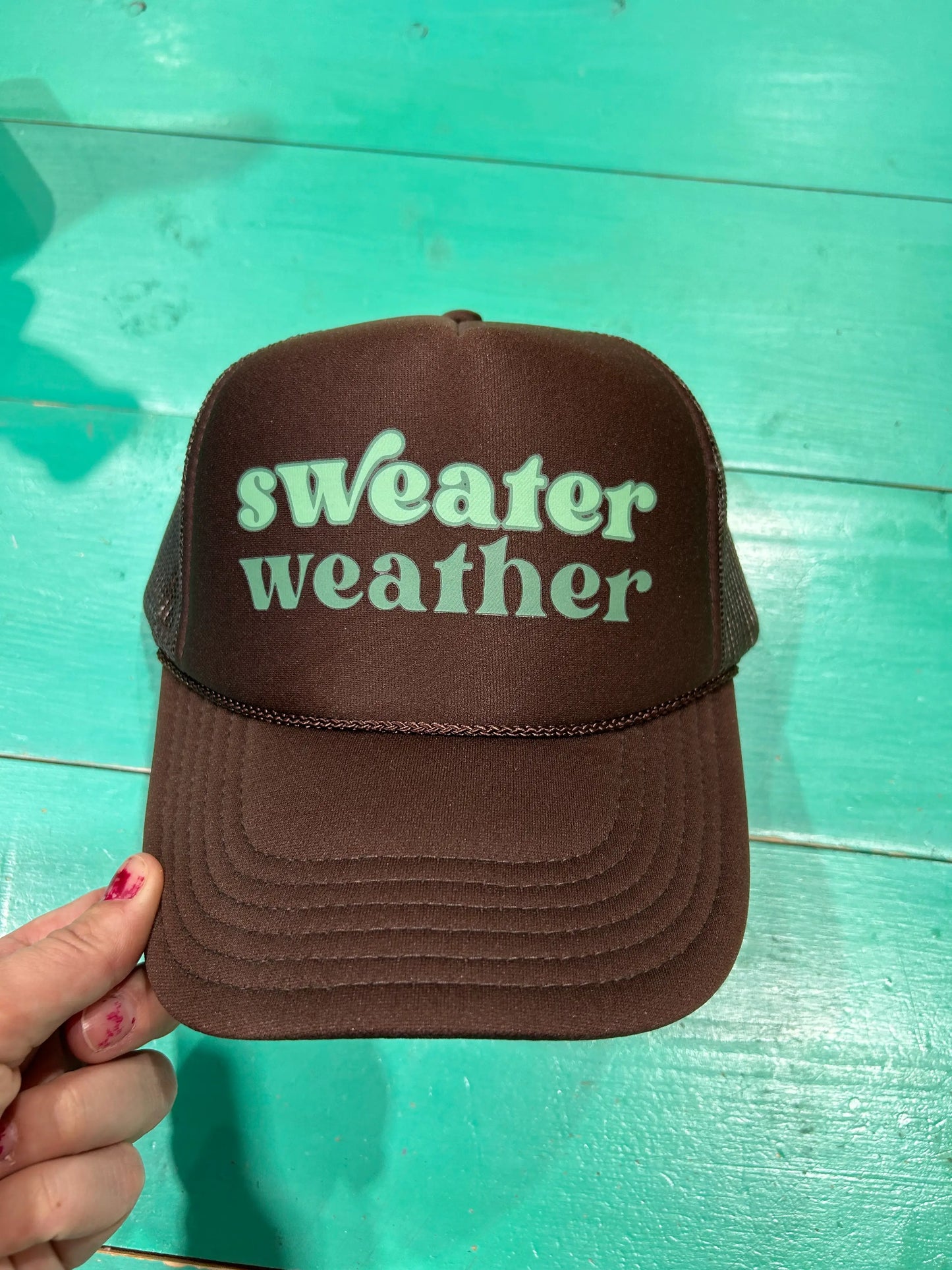 Sweater Weather Trucker