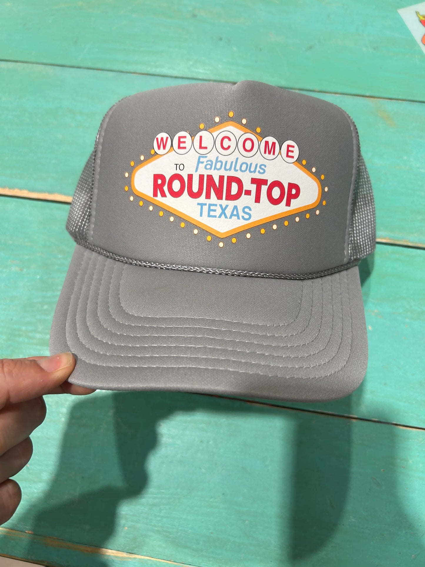 Welcome To Fabulous Round Top Trucker Hat