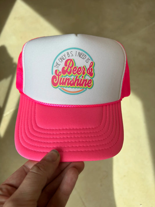 Beer & Sunshine Trucker