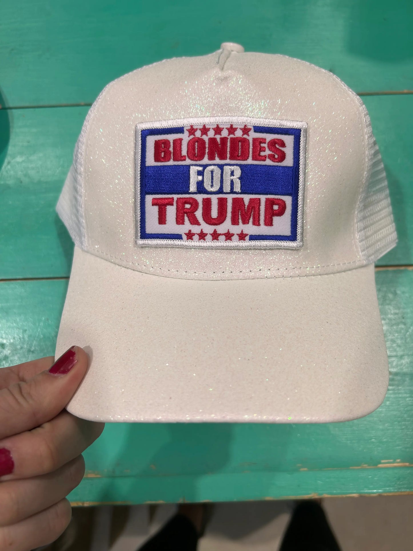 Brunettes For Trump Trucker