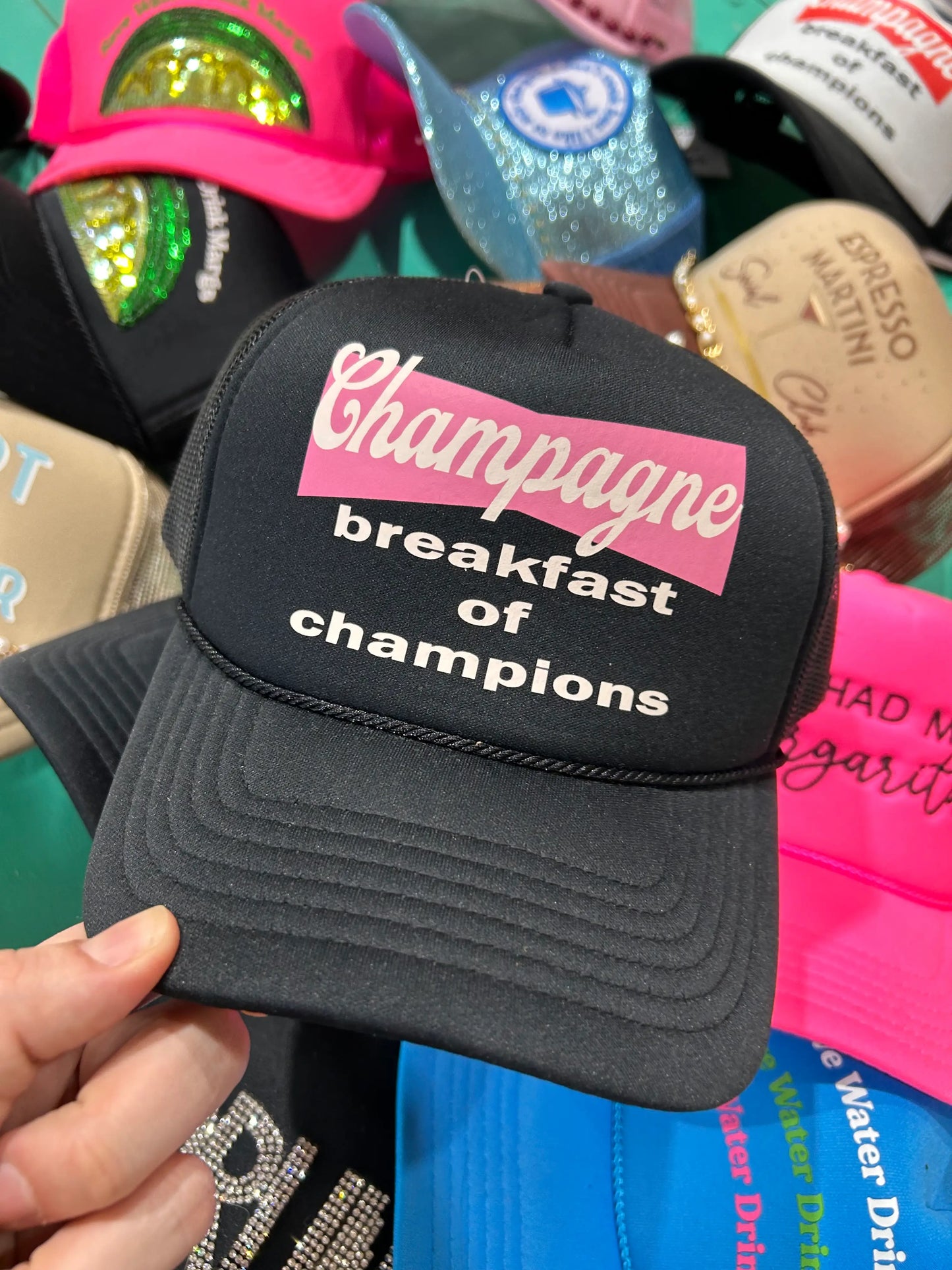 Champagne Breakfast Trucker