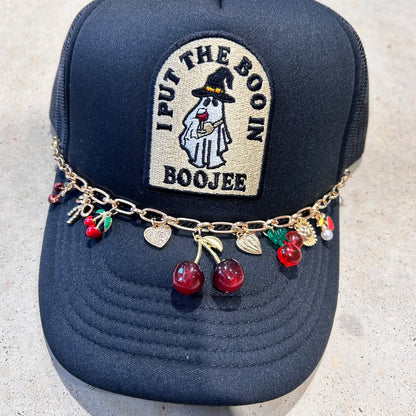 Cherry Trucker Hat Chain