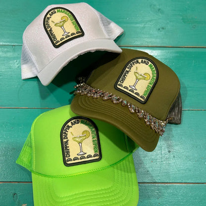 Chippin', Dippin', Margarita Sippin' Trucker