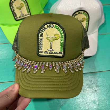 Chippin', Dippin', Margarita Sippin' Trucker