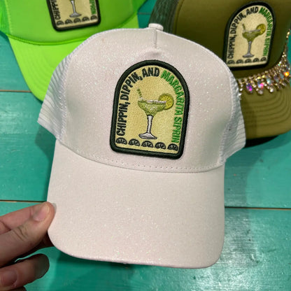 Chippin', Dippin', Margarita Sippin' Trucker