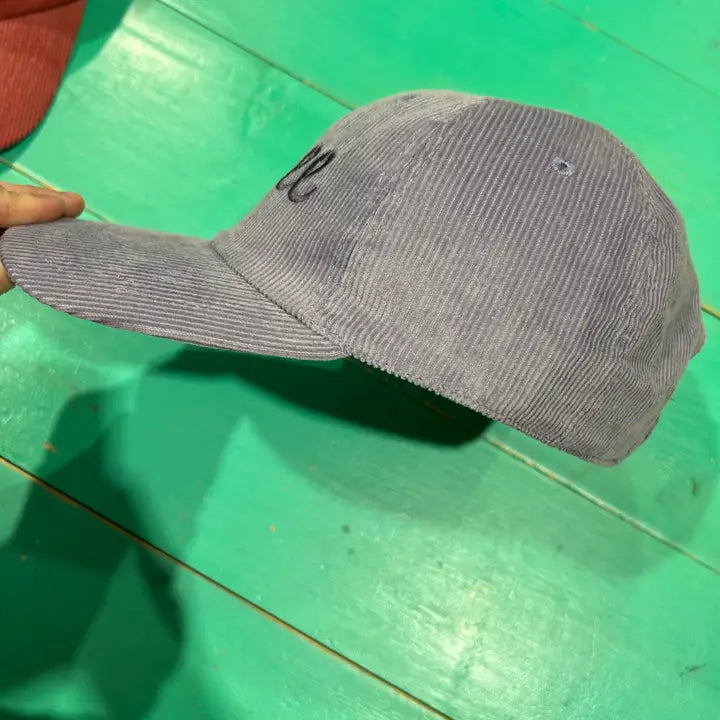 Corduroy Coffee Cap