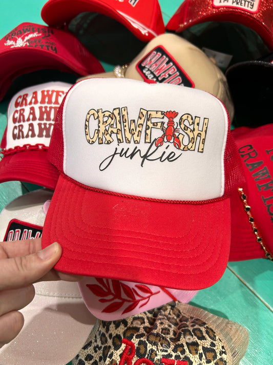 Crawfish Junkie Foam Trucker