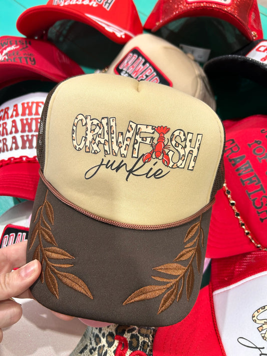 Crawfish Junkie Foam Trucker