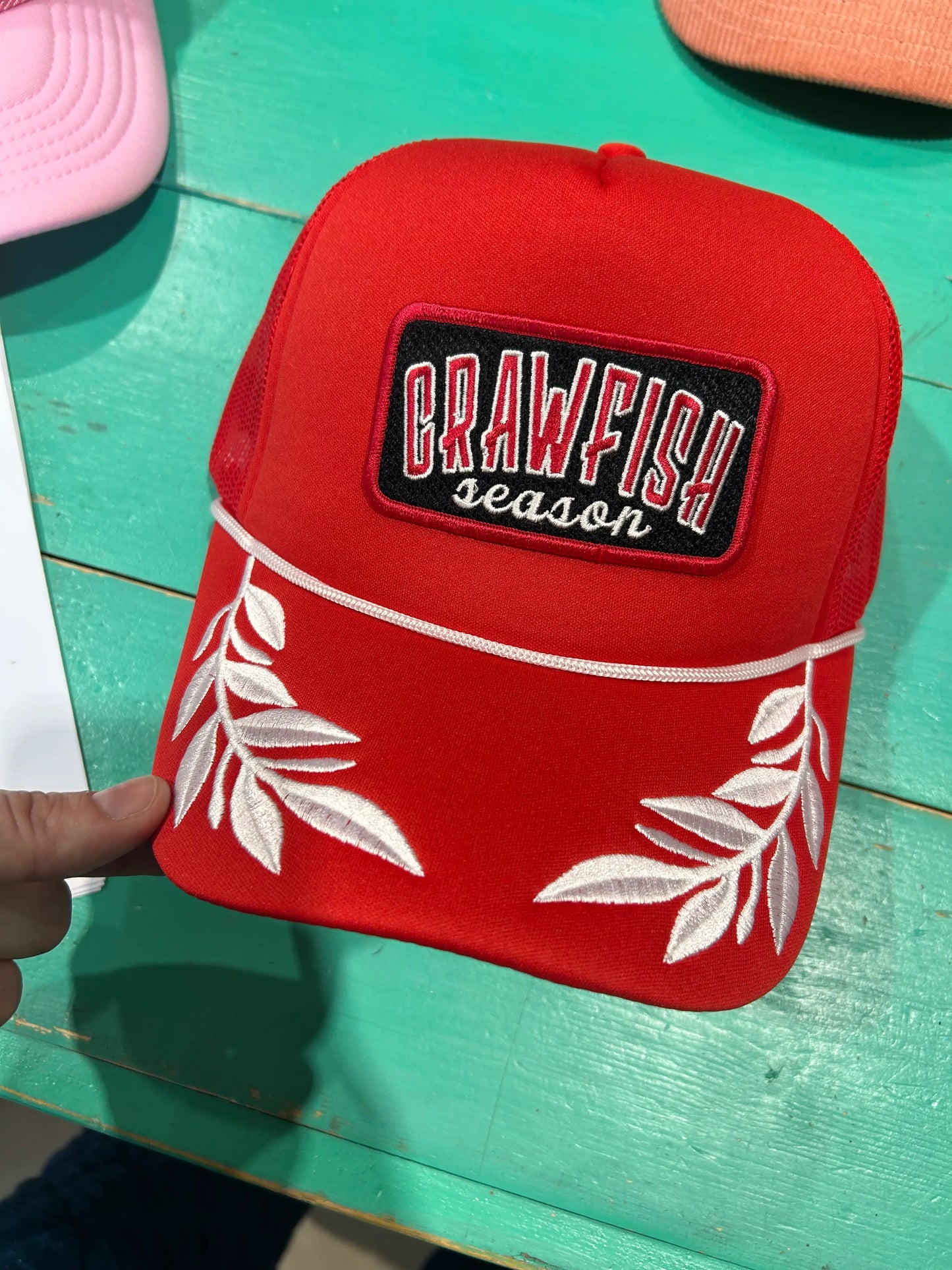 Crawfish Season Patch Hat