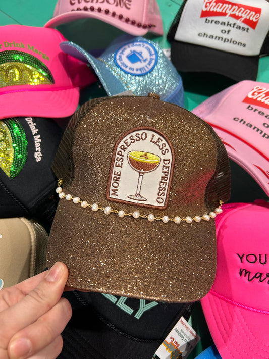 Cultured Pearl Trucker Chain