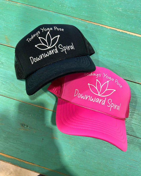 Downward Spiral Trucker Hat
