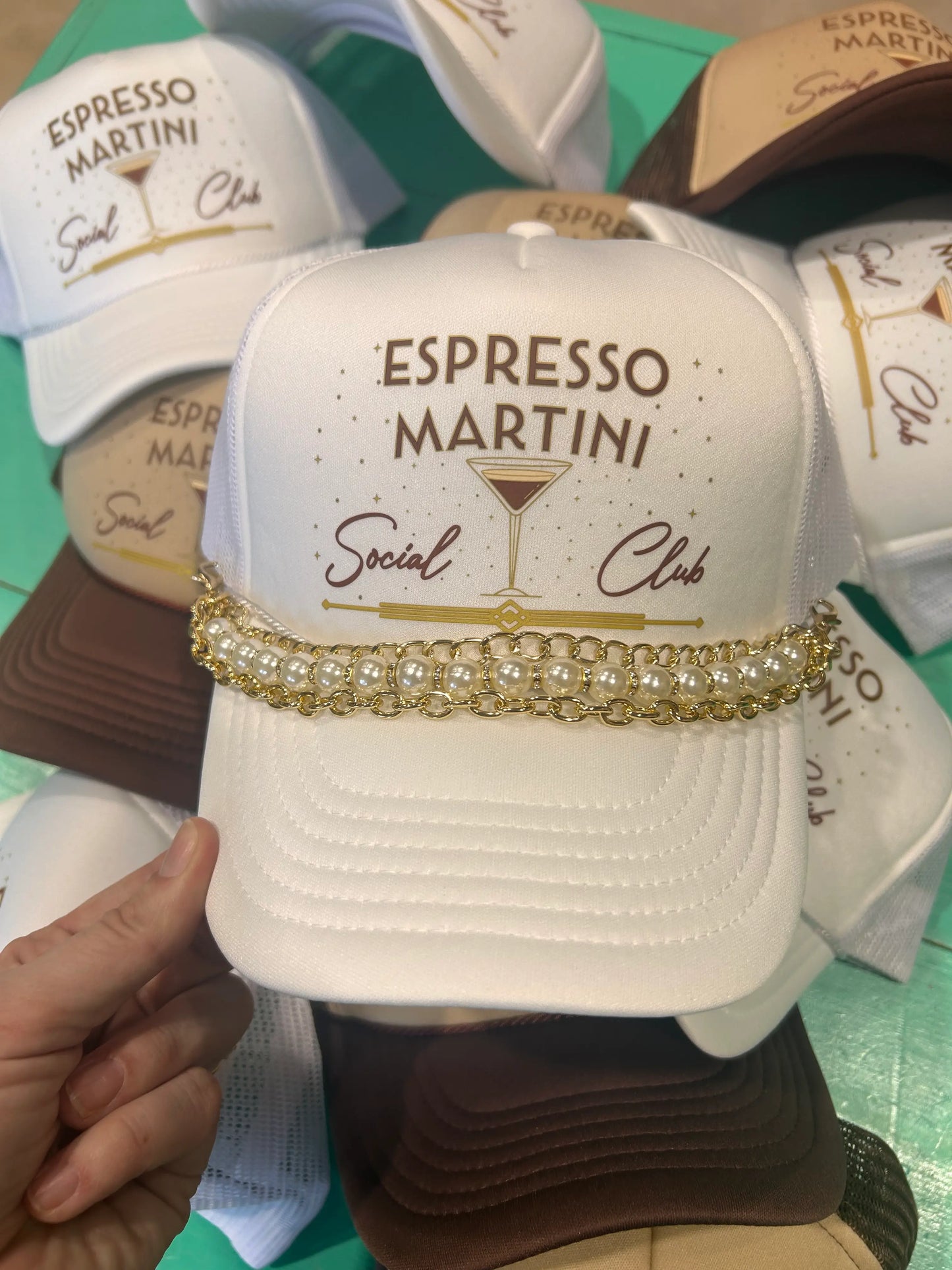 Espresso Martini Social Club Trucker
