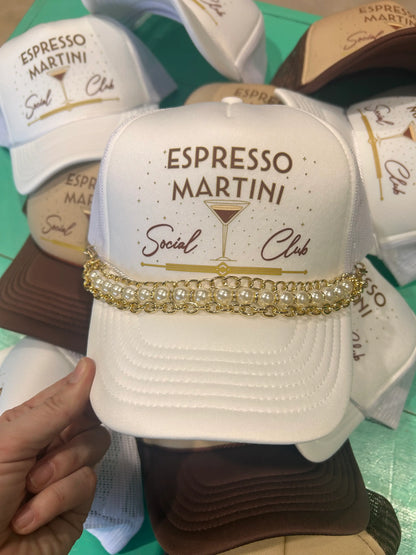 Espresso Martini Social Club Trucker