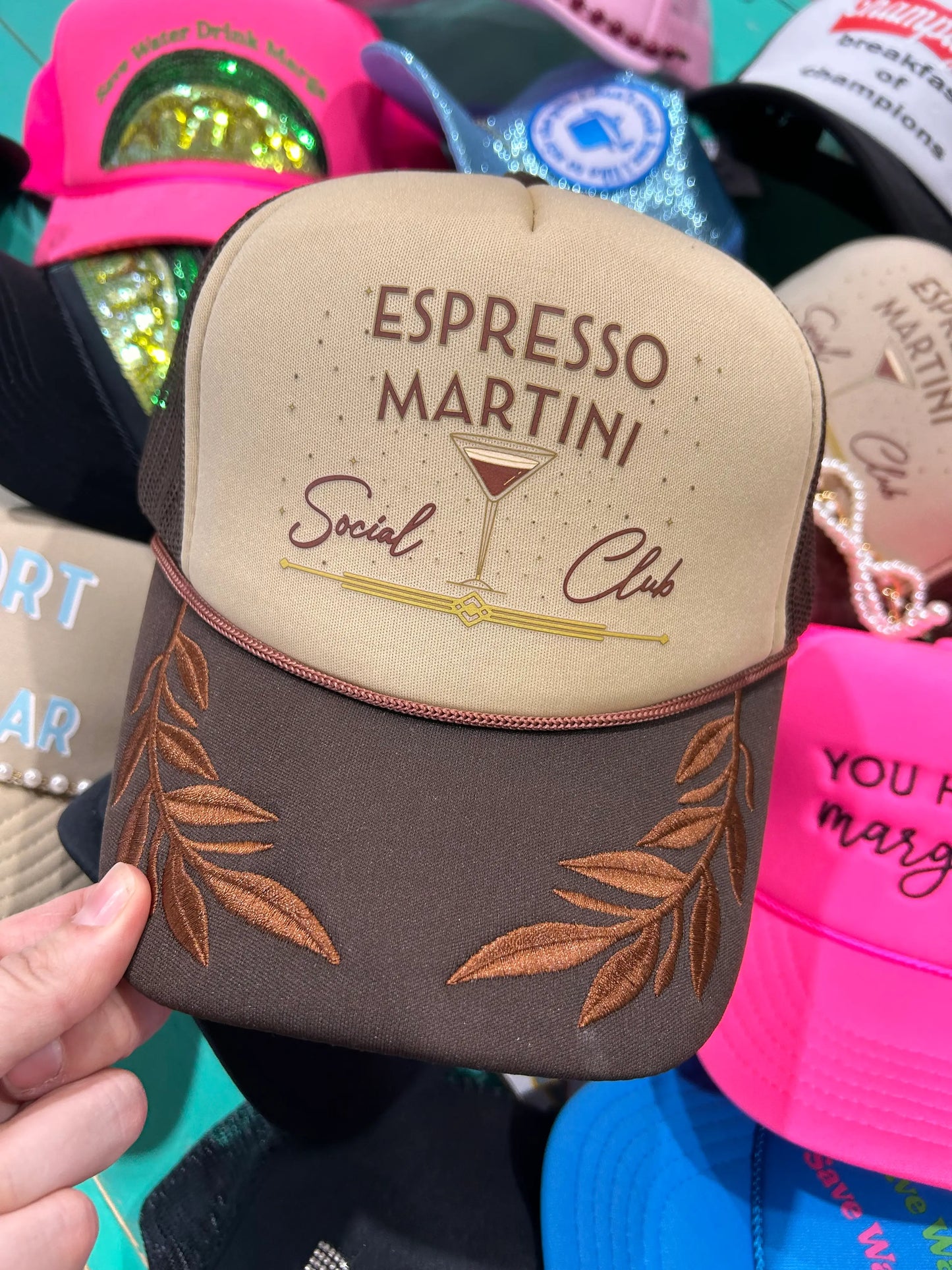 Espresso Martini Social Club Trucker