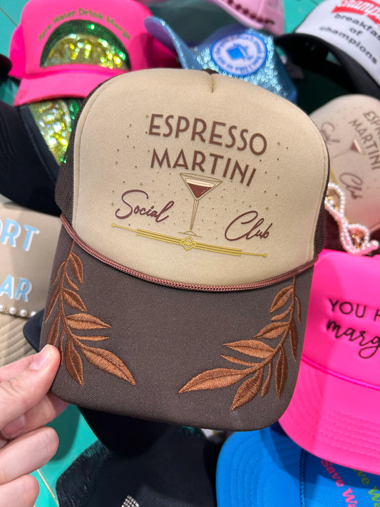 Espresso Martini Social Club Trucker