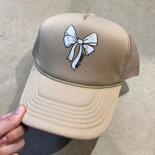 Game Day Spirit Bow Trucker Hat