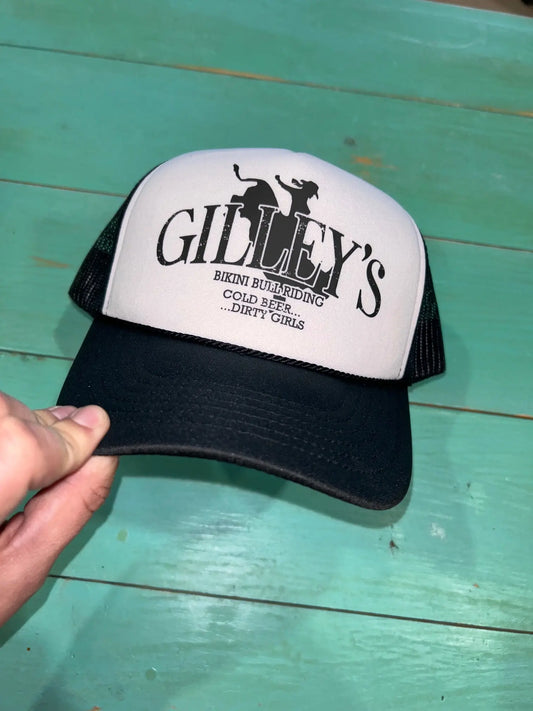 Gilley's Bikini Bull Riding Trucker | Officially Licensed
