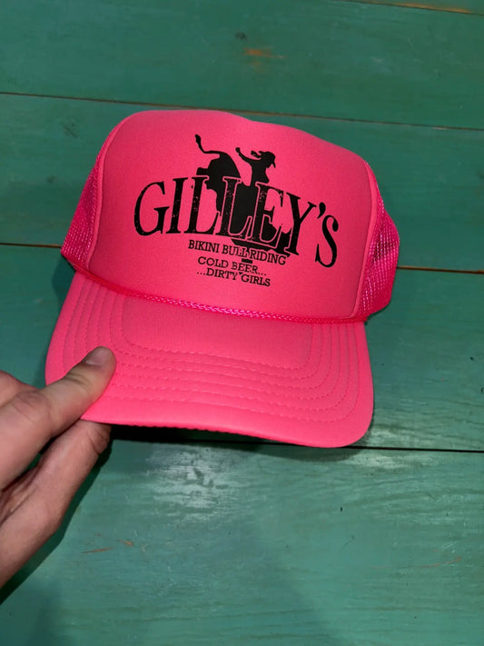 Gilley's Bikini Bull Riding Trucker | Officially Licensed
