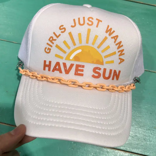 Girls Just Wanna Have Sun Trucker