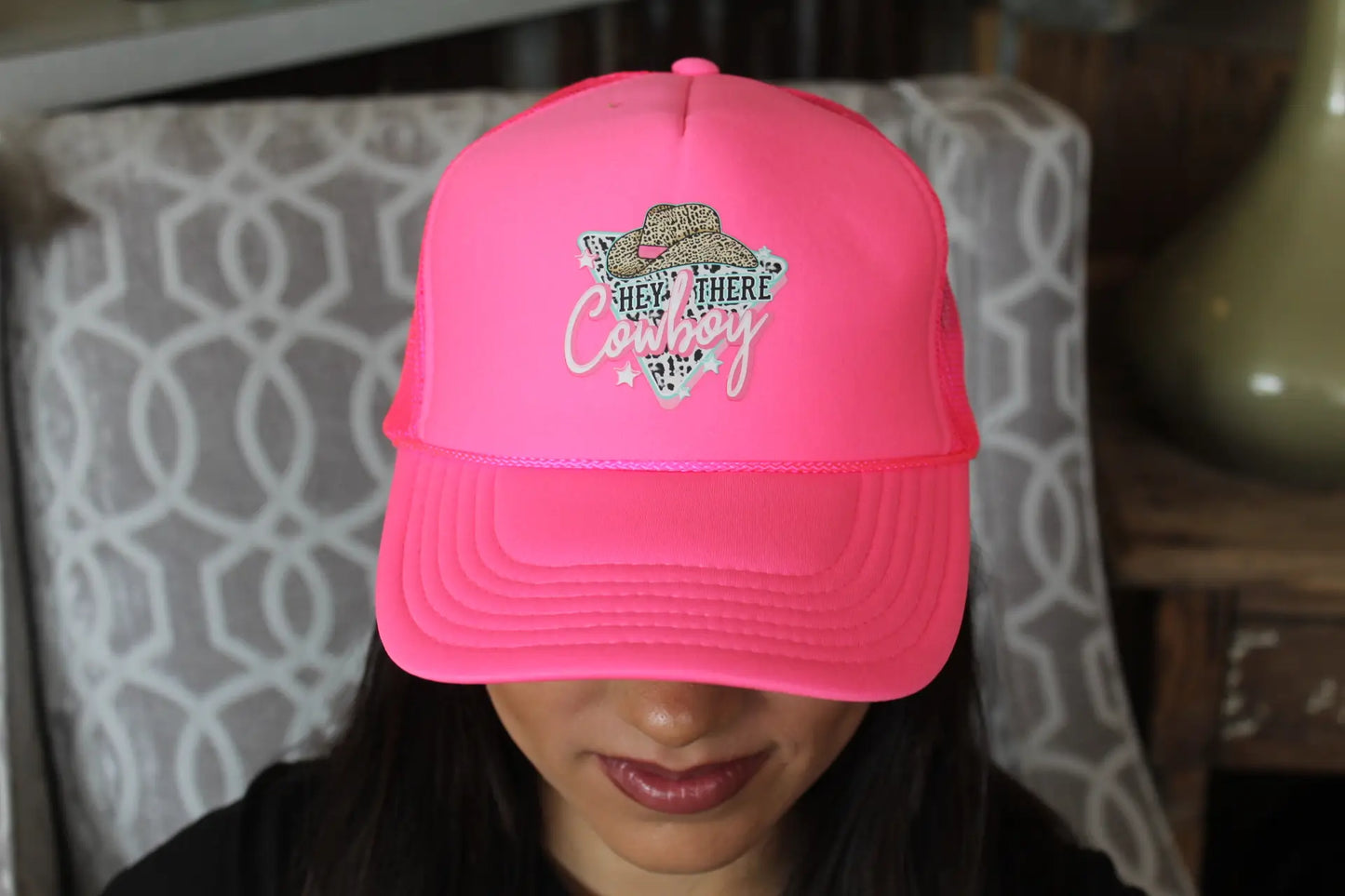 Hey There Cowboy Trucker Hat