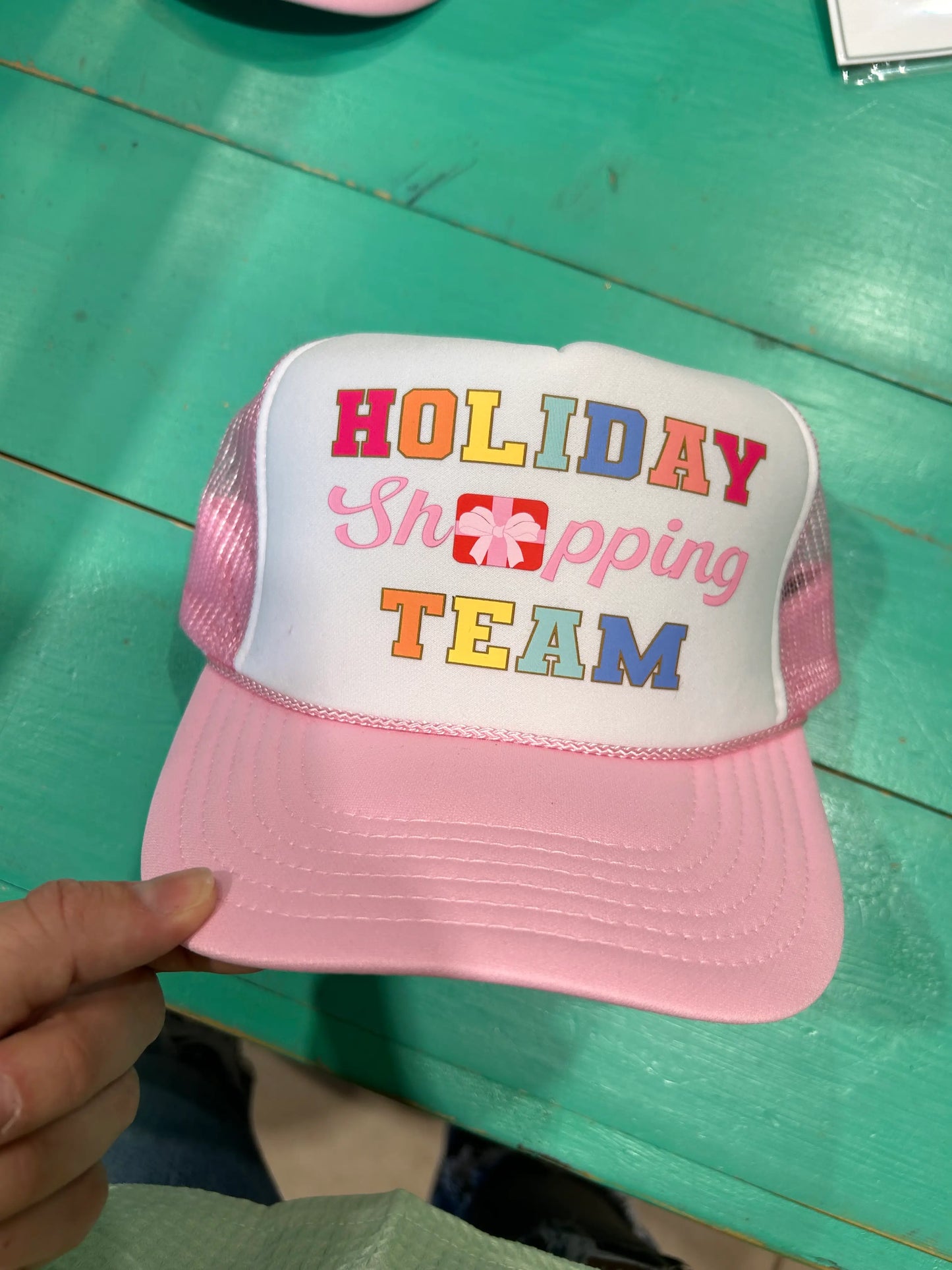 Holiday Shopping Team Trucker