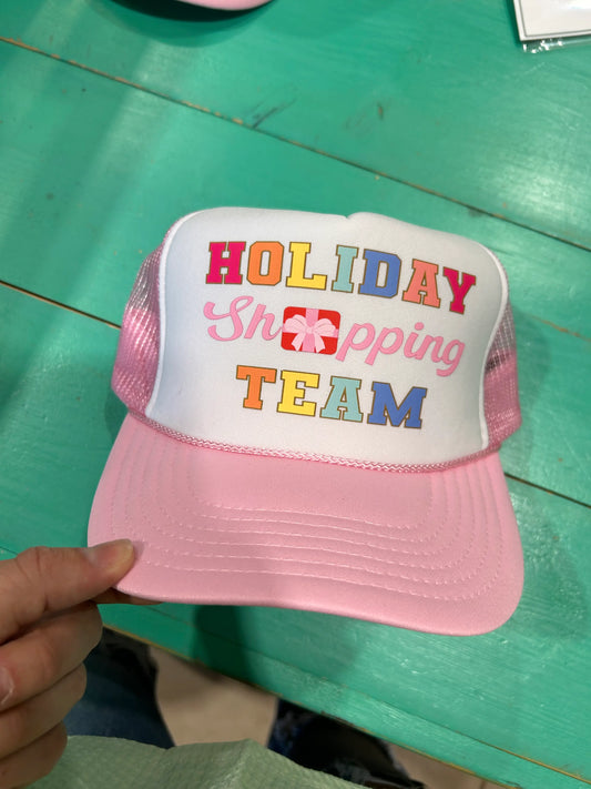 Holiday Shopping Team Trucker