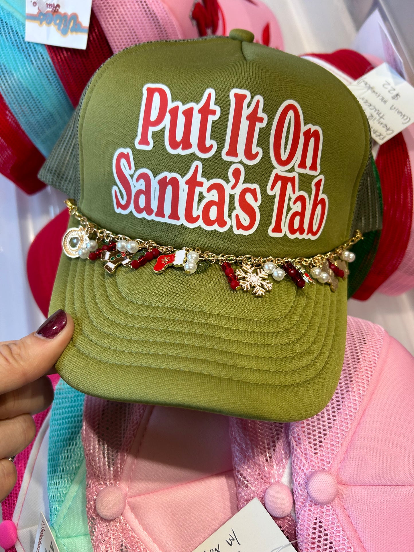 Put It On Santa's Tab Trucker