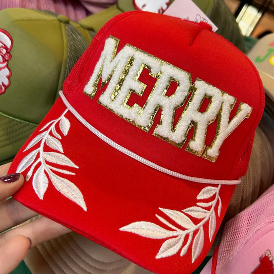 Merry Chenille Captain Hat