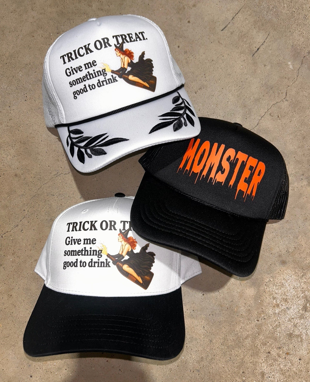 Trick Or Treat Trucker Hat