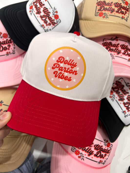 Dolly Parton Vibes Trucker Hat