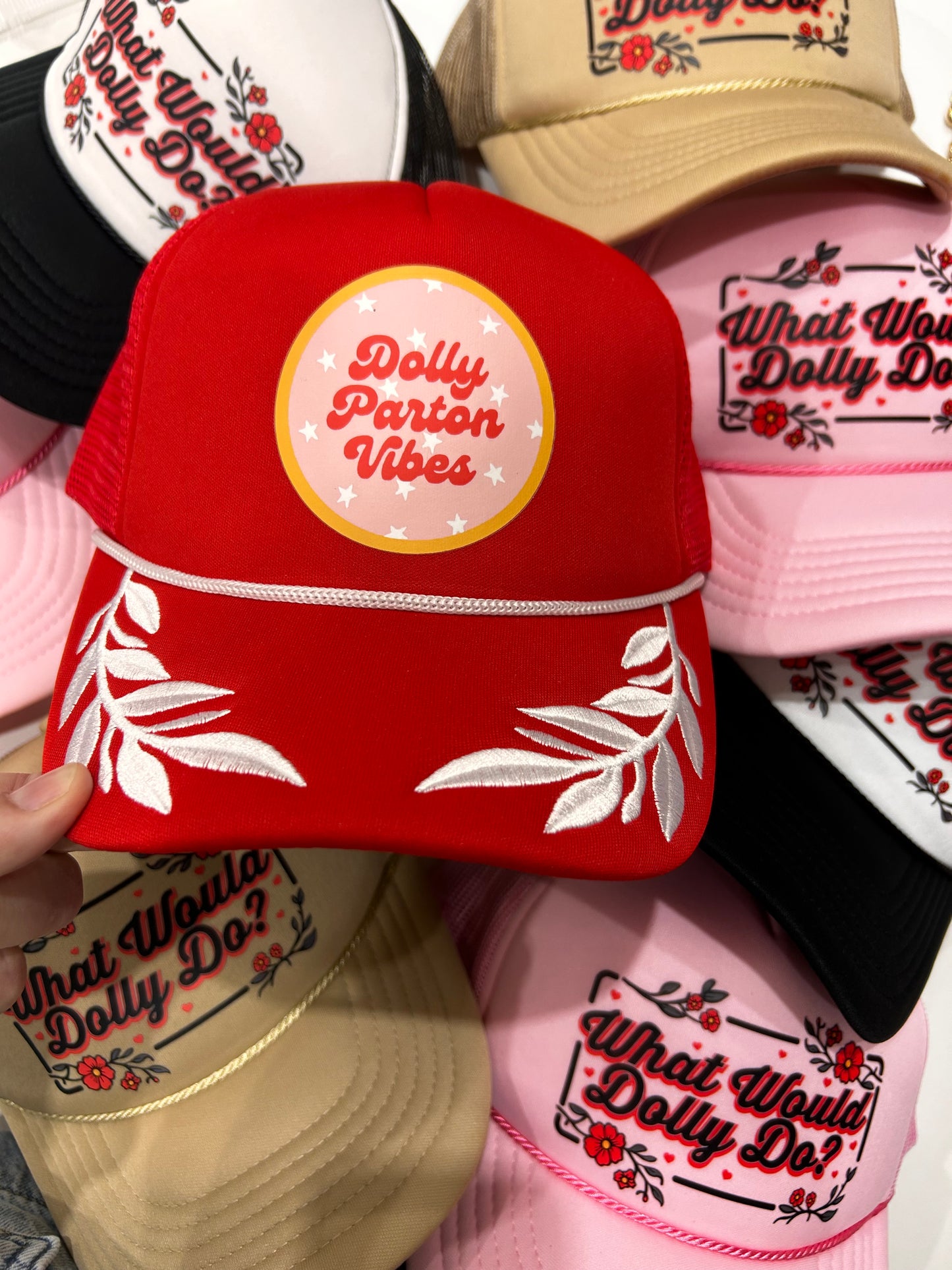 Dolly Parton Vibes Trucker Hat