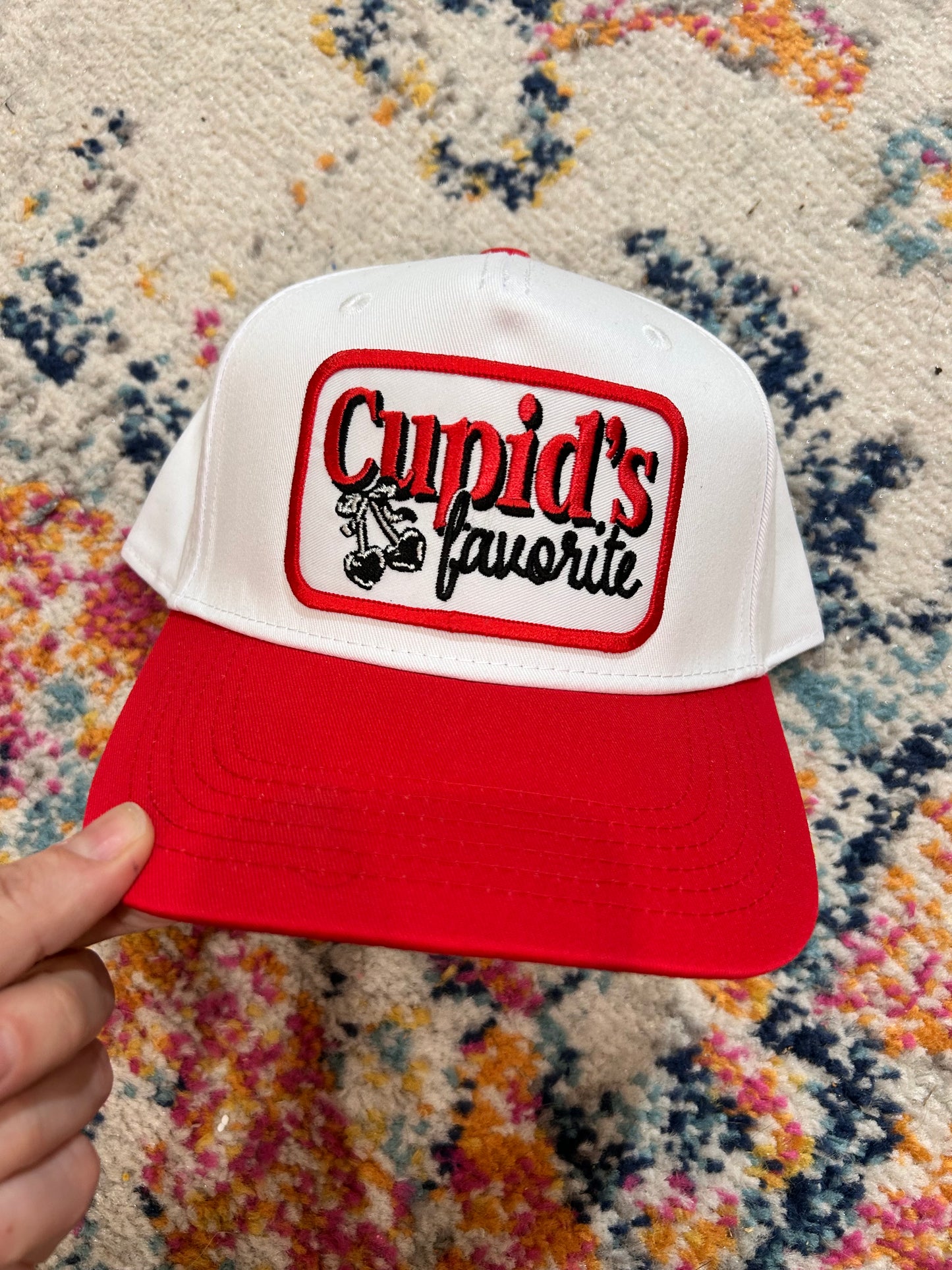 Cupid's Favorite Trucker Hat