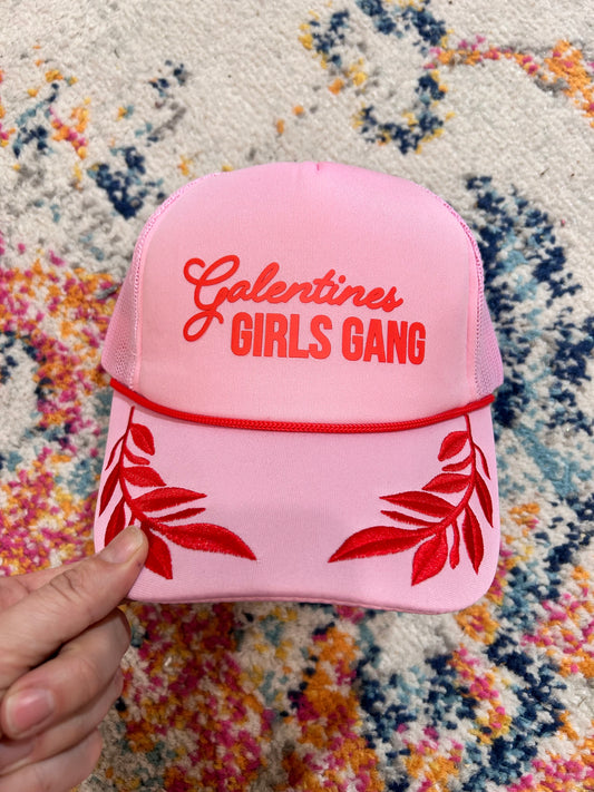 Galentine's Girl Gang Trucker